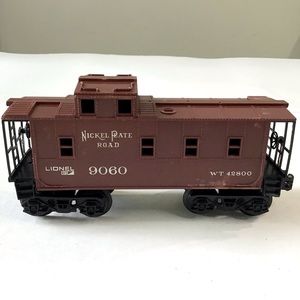 Lionel Caboose Brown 9060 Nickel Plate Road O Gauge Train Model Railroad Vintage
